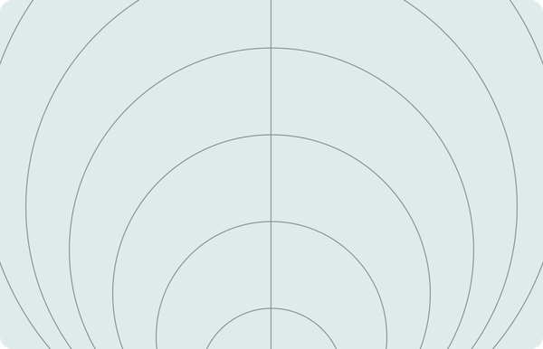 Minimalist ripple chart symbolizing how thoughtful remote team management uncovers hidden employee potential
