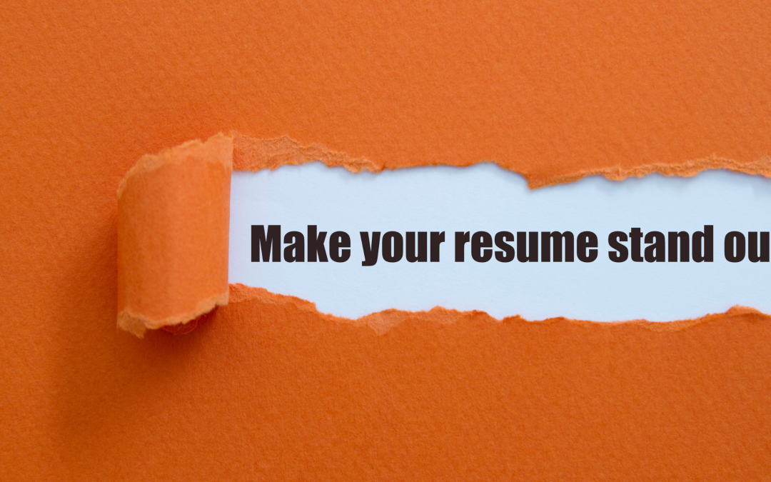 How to get your resume noticed