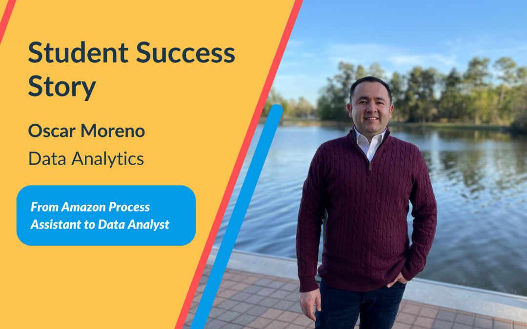 Oscar Moreno: From Amazon Process Assistant to Data Analyst at PNC